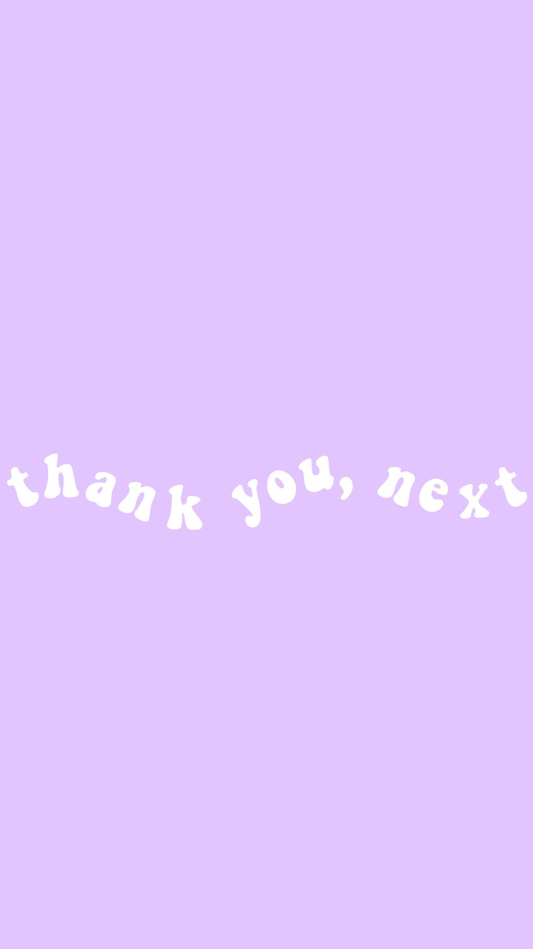 Thank You, Next Pastel Purple Tumblr