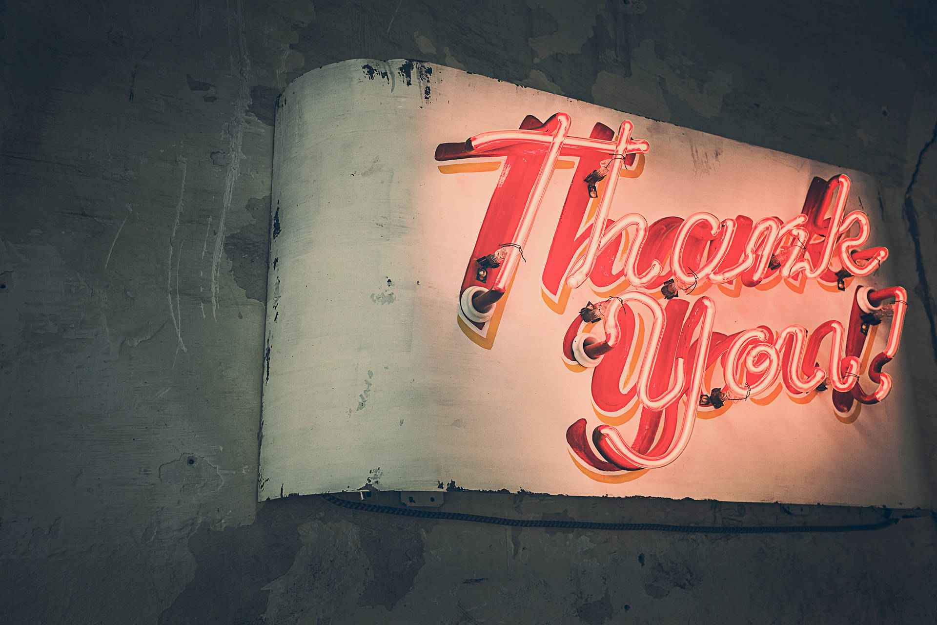 Thank You Sign Vintage Aesthetic Pc Background