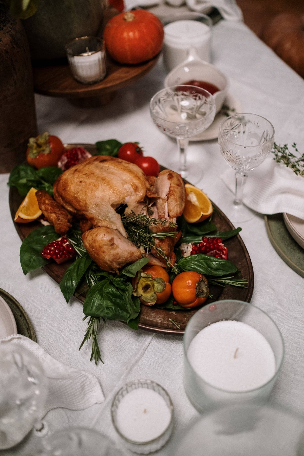 Thanksgiving Day Turkey Serving
