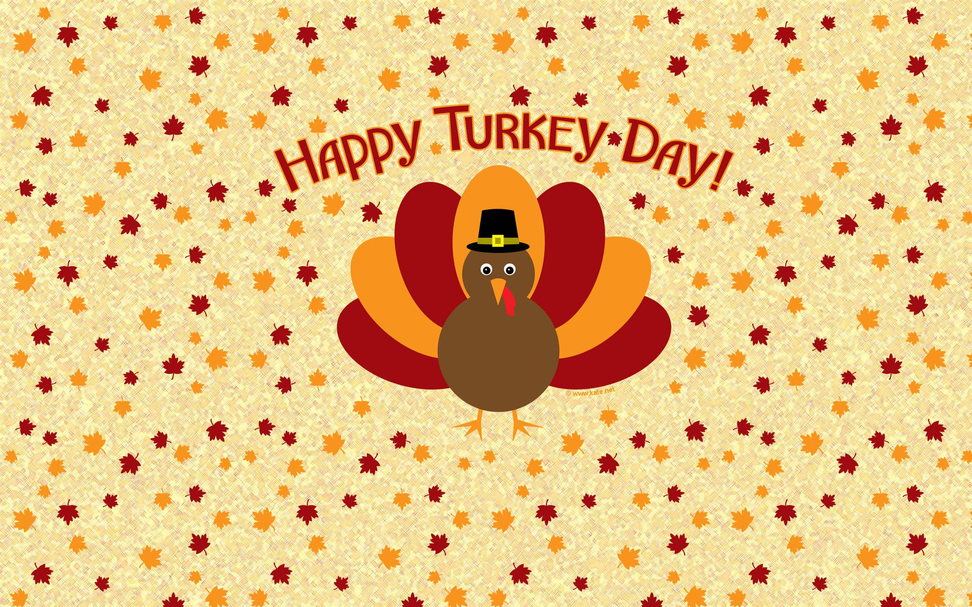 Thanksgiving Doodle Poster Background