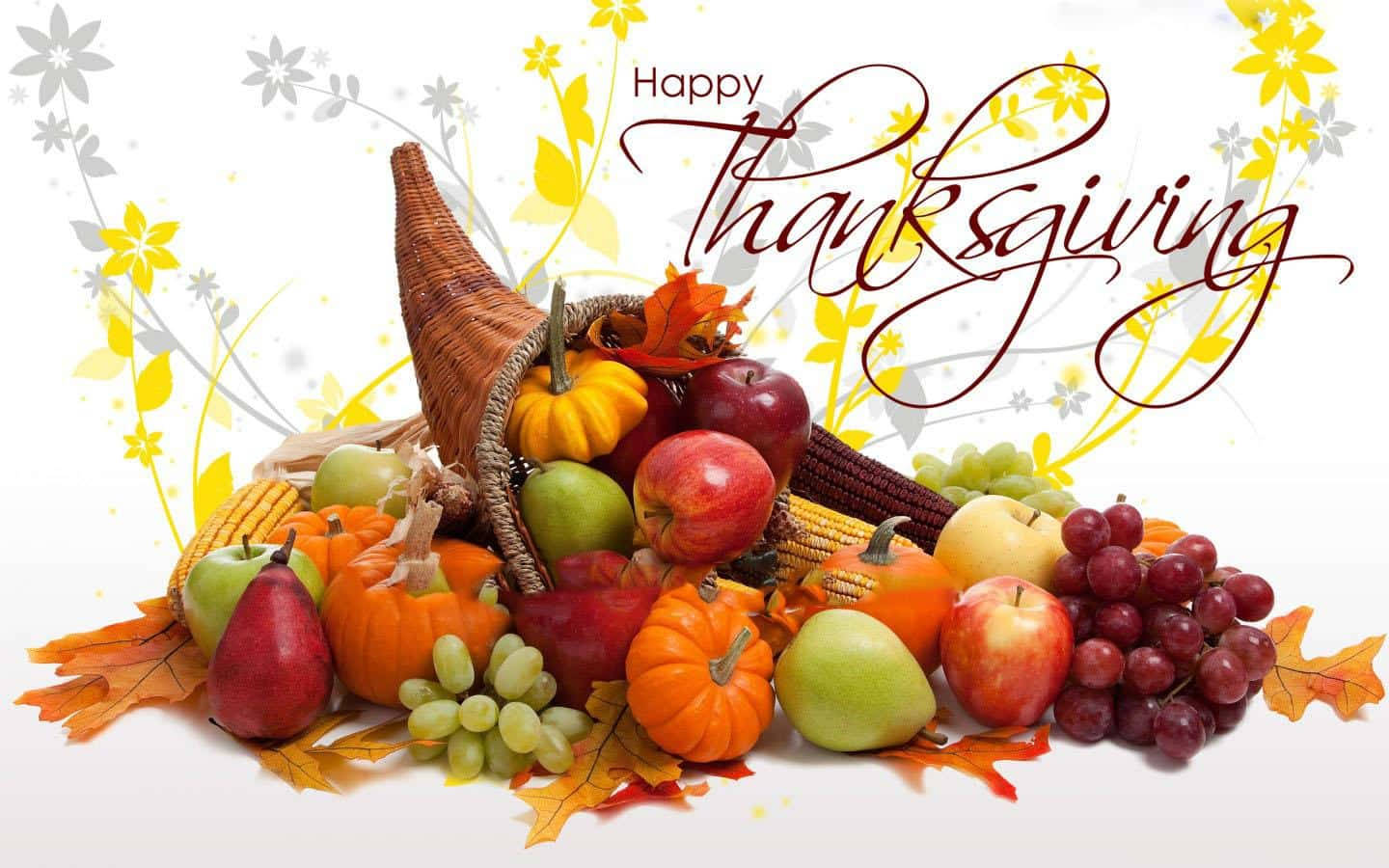 Thanksgiving Fruit Season Background
