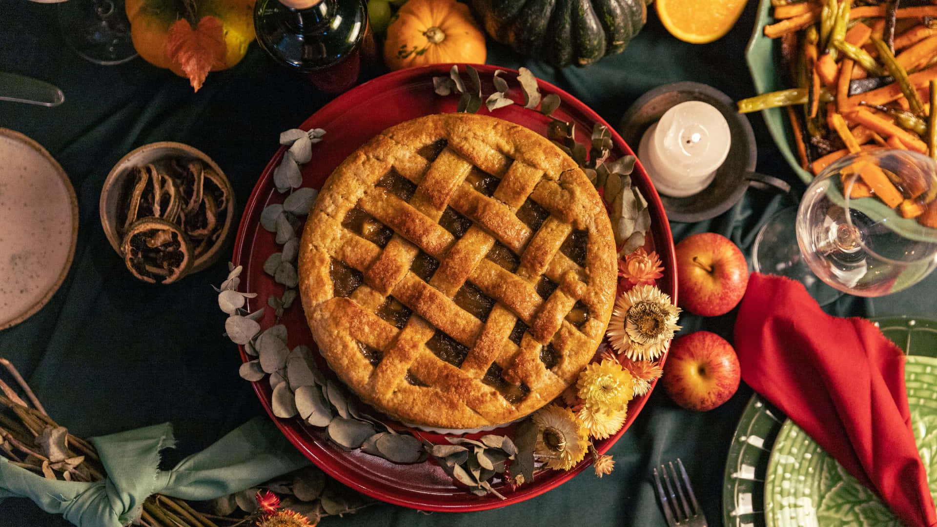 Thanksgiving Pie Desktop