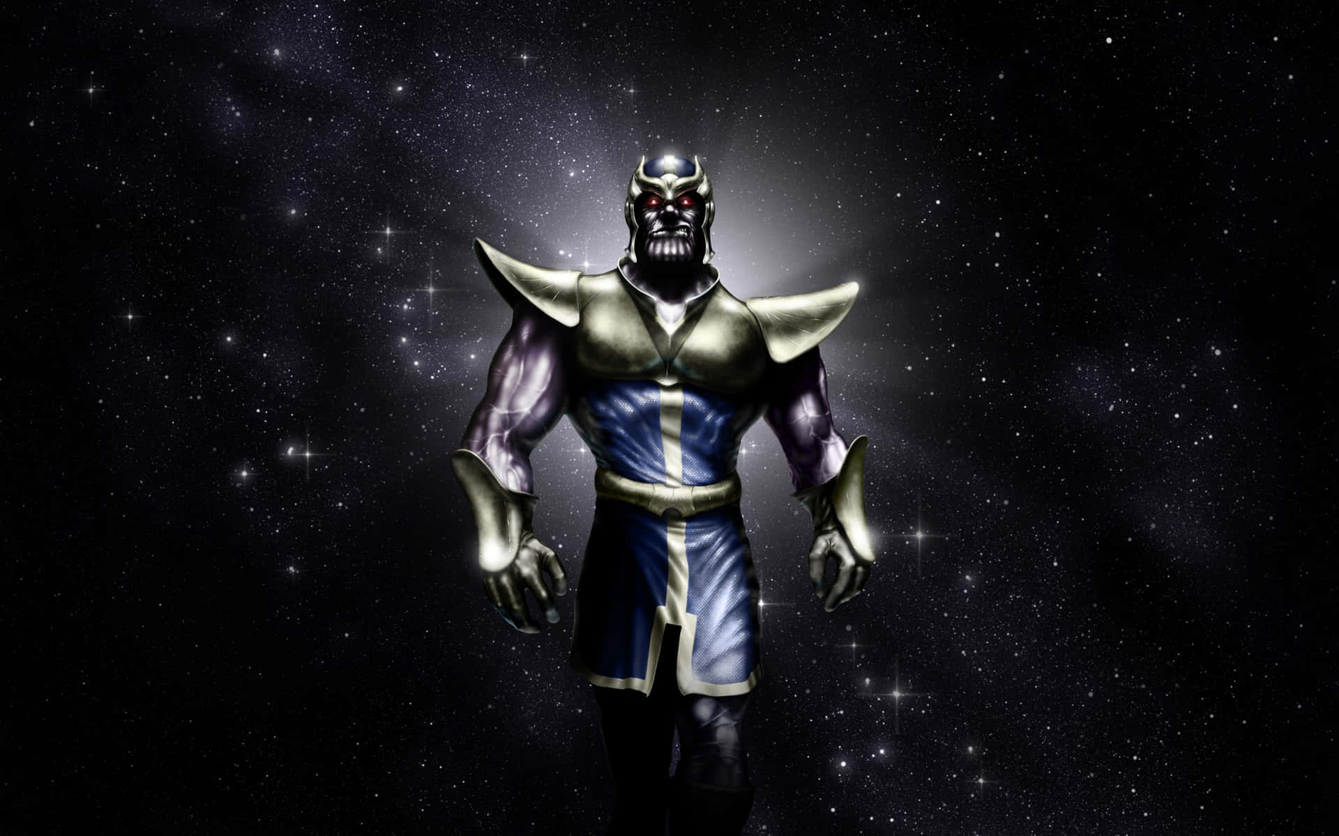 Thanos 4k Digital Dark Outer Space Background