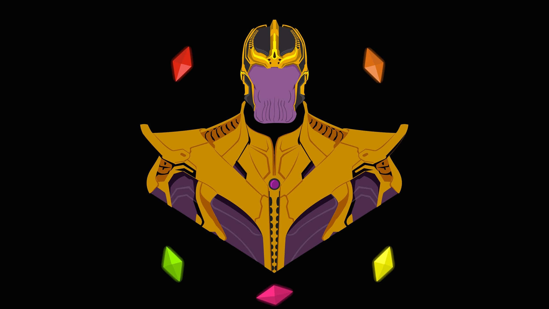 Thanos 4k Digital Faceless Background