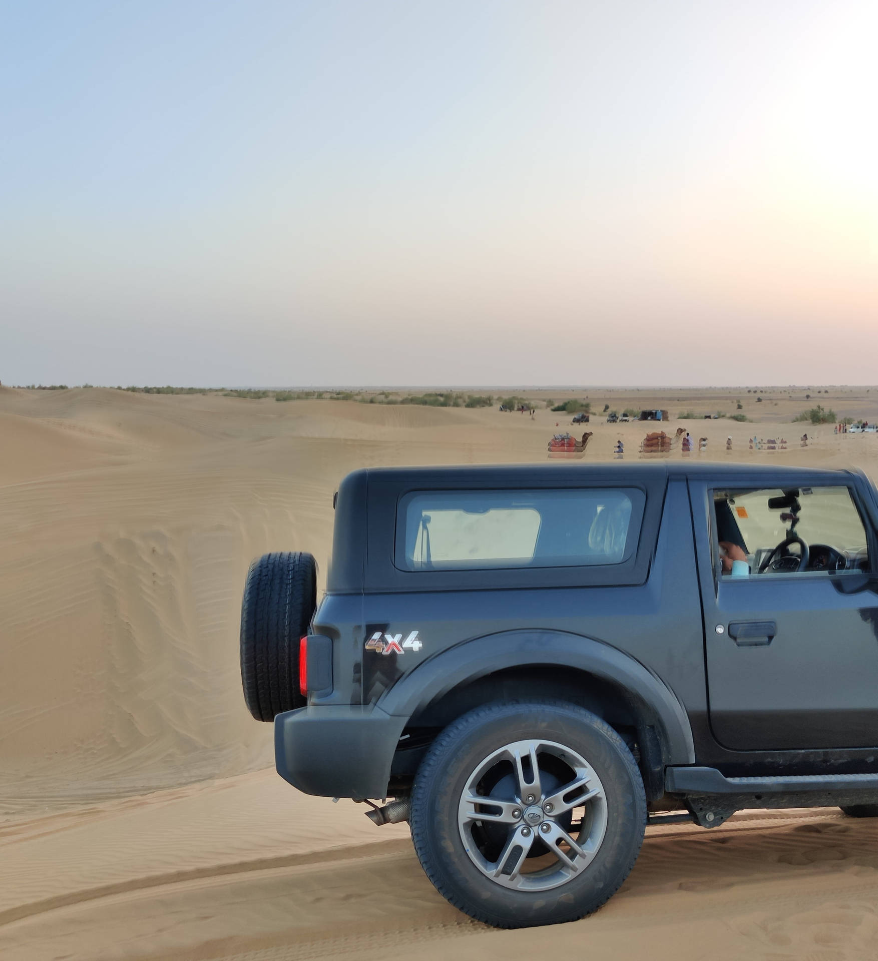 Thar 4k Desert Vehicle
