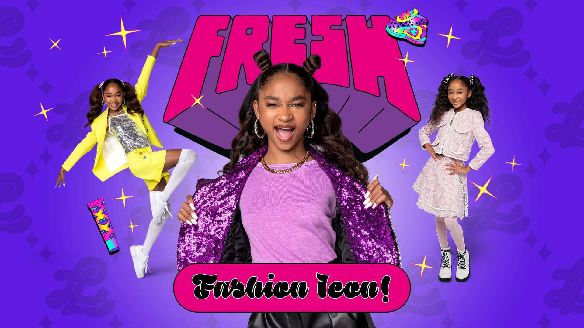 That Girl Lay Lay - Get Up On Your Feet Background