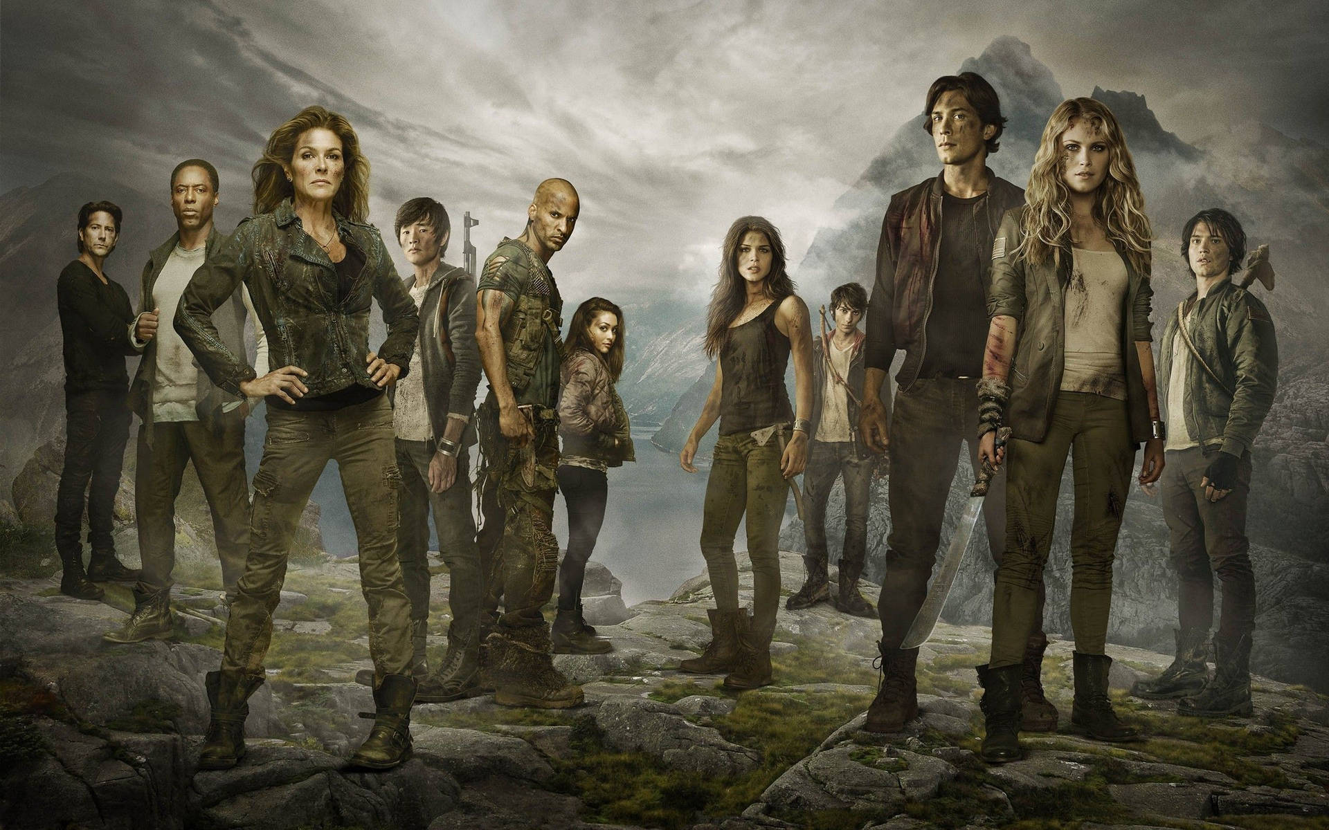 The 100 Female Character Abigail Griffin Background