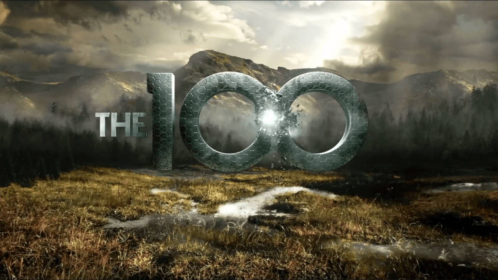 The 100 Television Show Logo Background