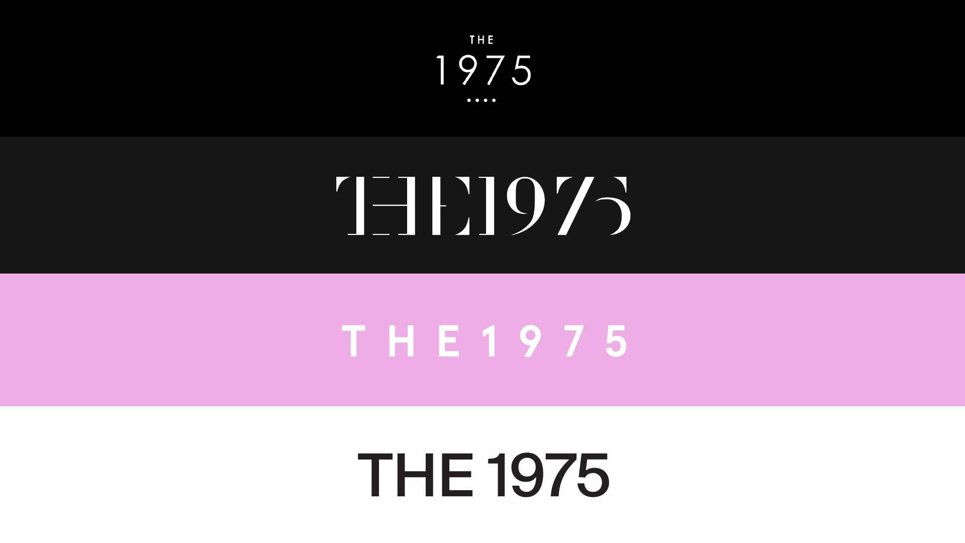 The 1975 Aesthetic Logos Background