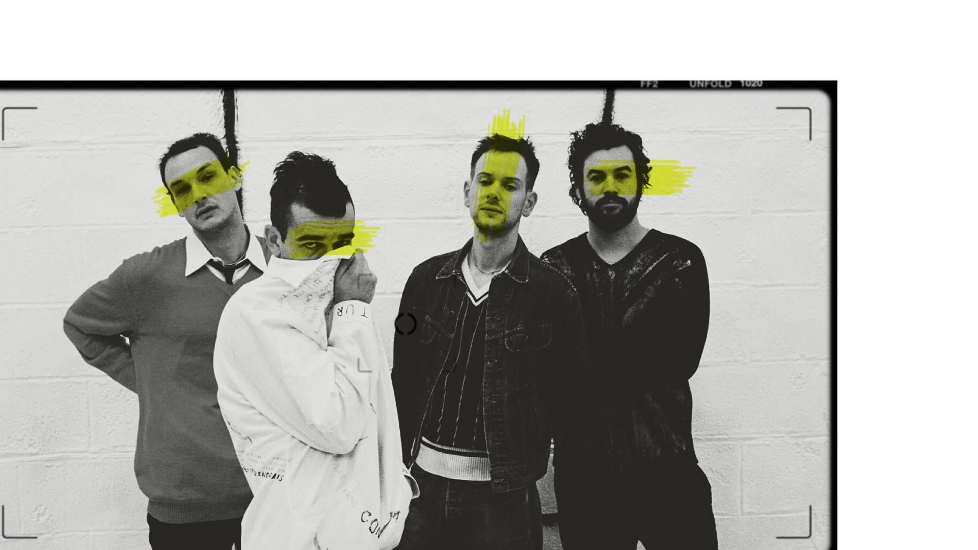 The 1975 Band Vintage Poster Background