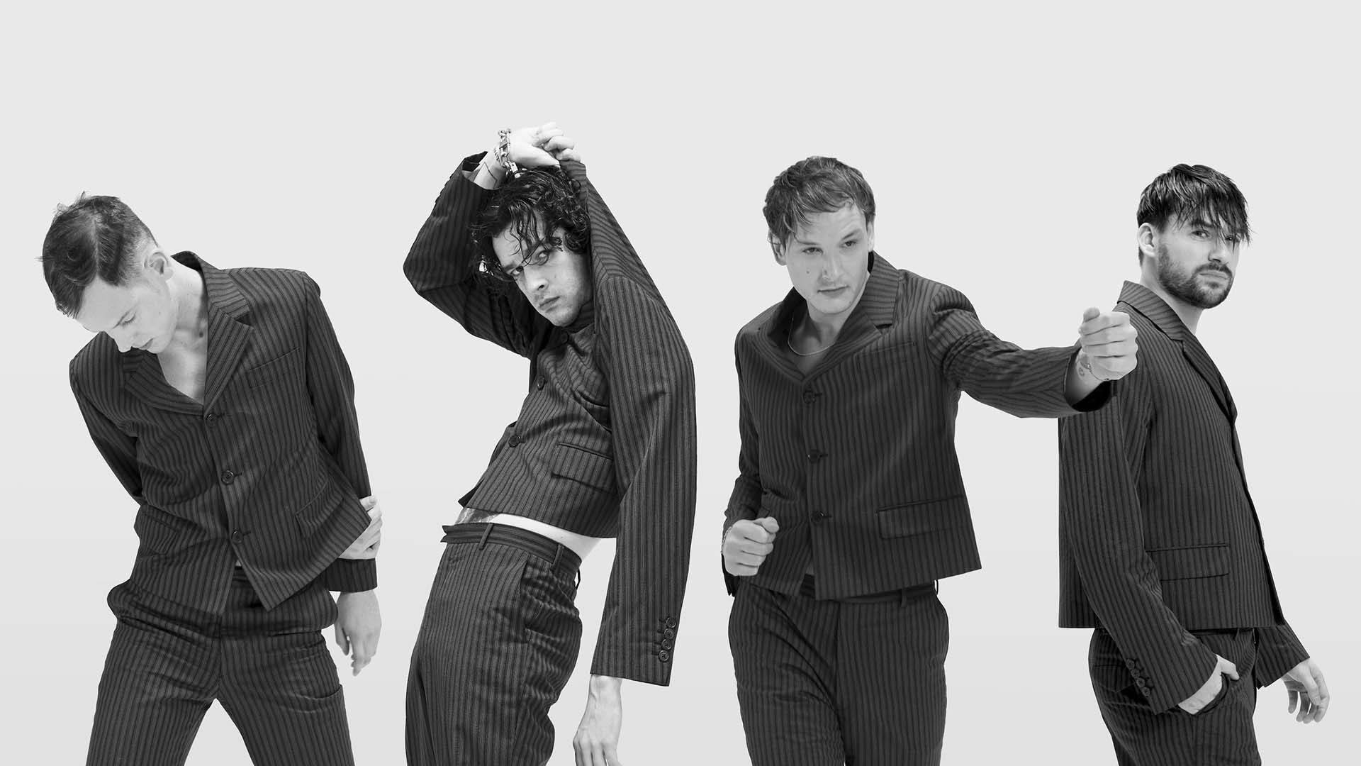 The 1975 In Stripe Formal Suits