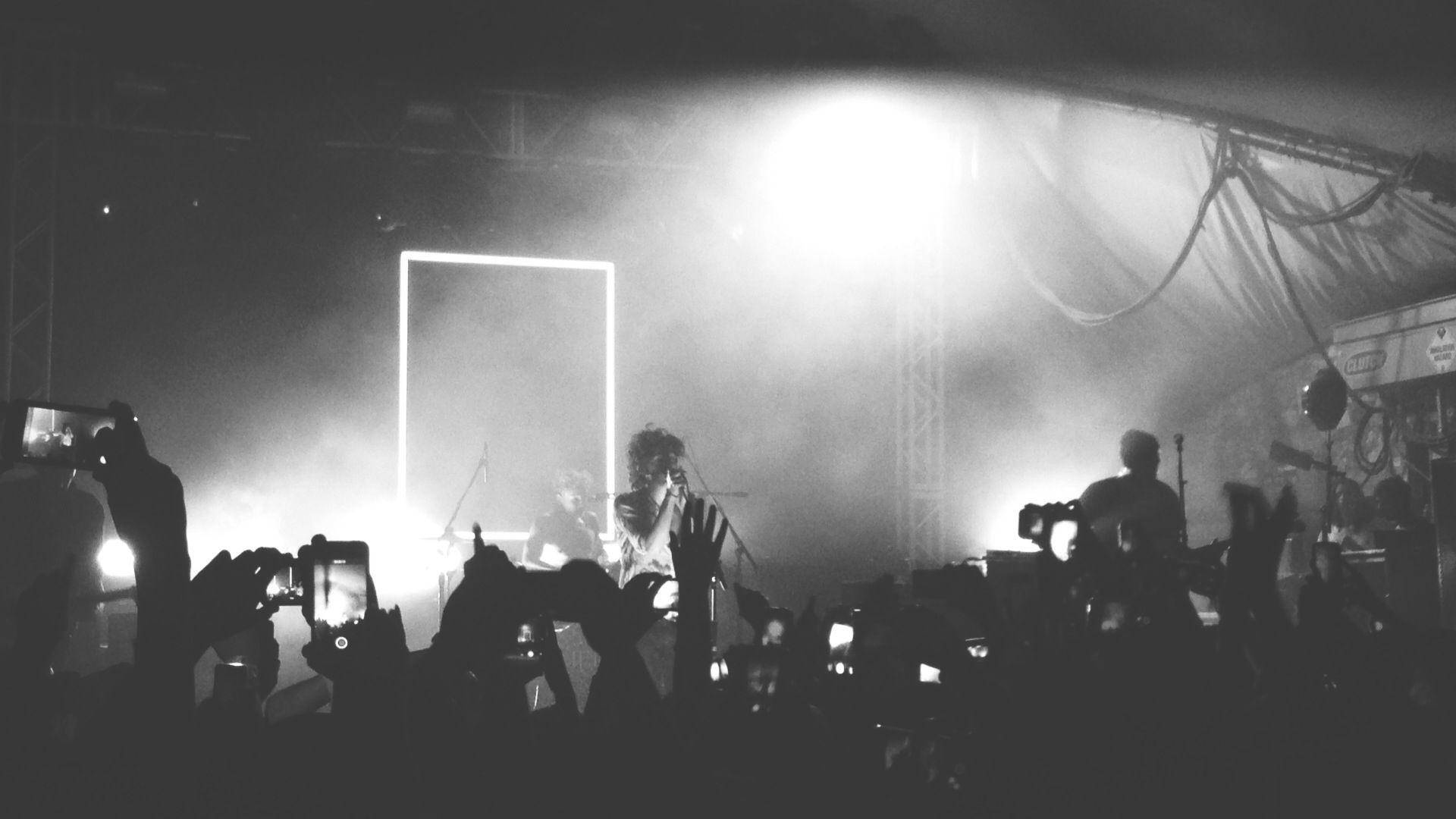 The 1975 Monochrome Concert Background
