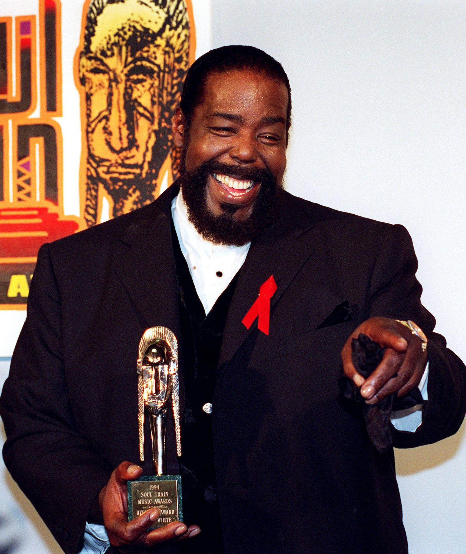 The 8th Annual Soul Train Music Awards Barry White Background