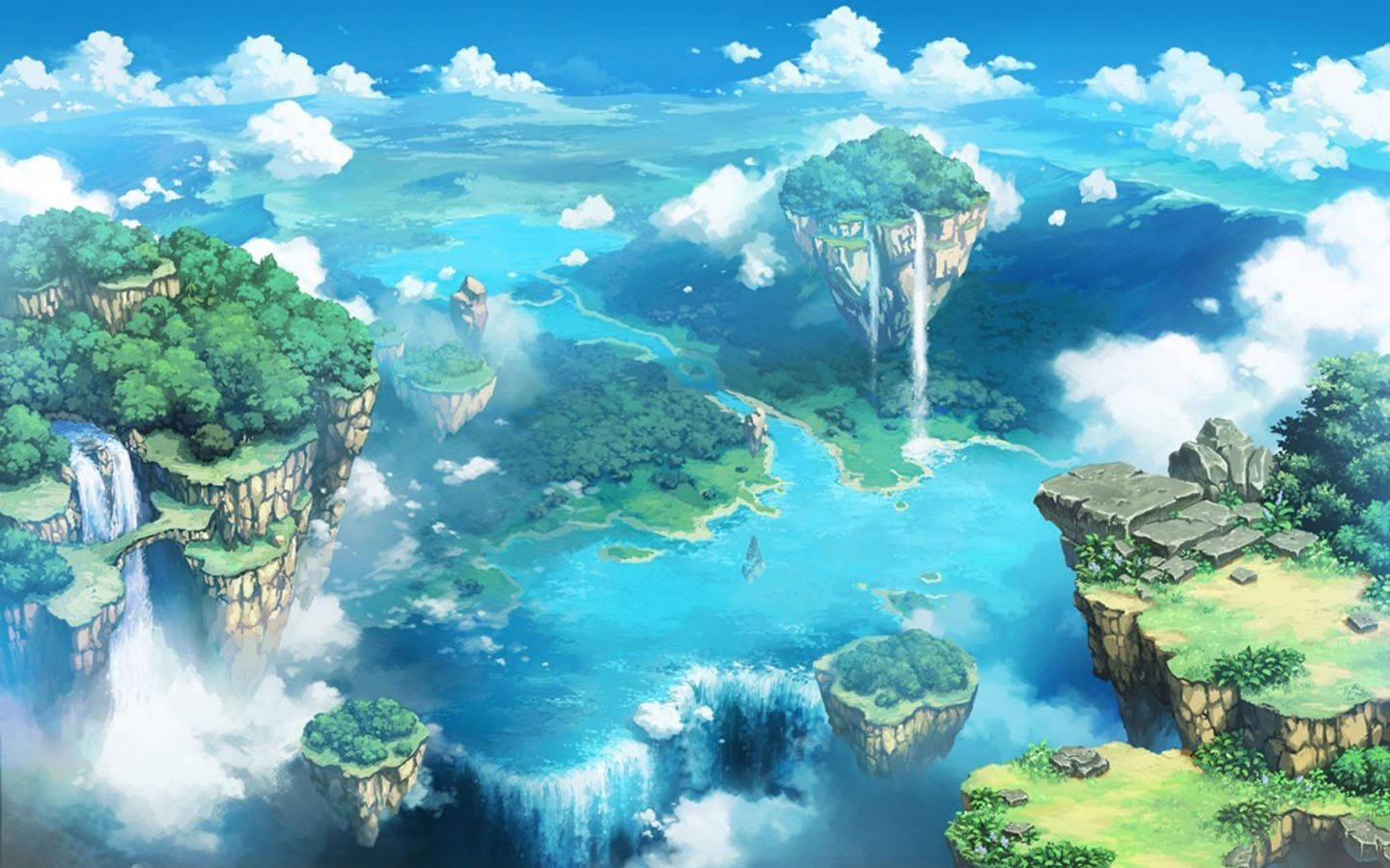 The Abarat Archipelago Aesthetic Anime Scenery Background