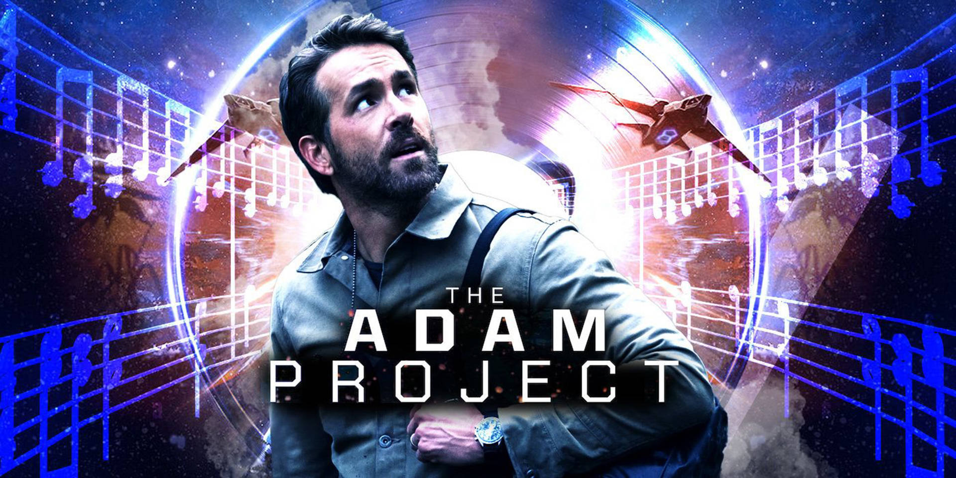 The Adam Project Fan Art Background