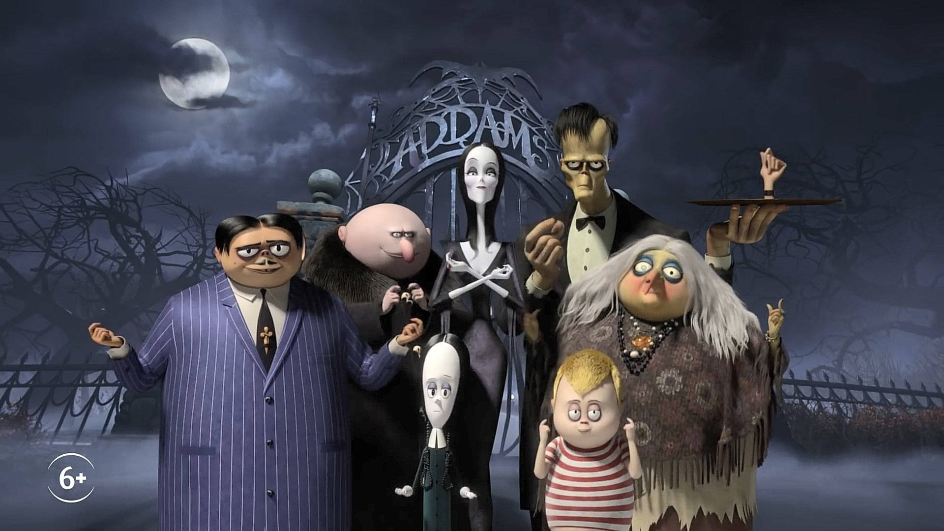 The Addams Family 2 Front Gate Background