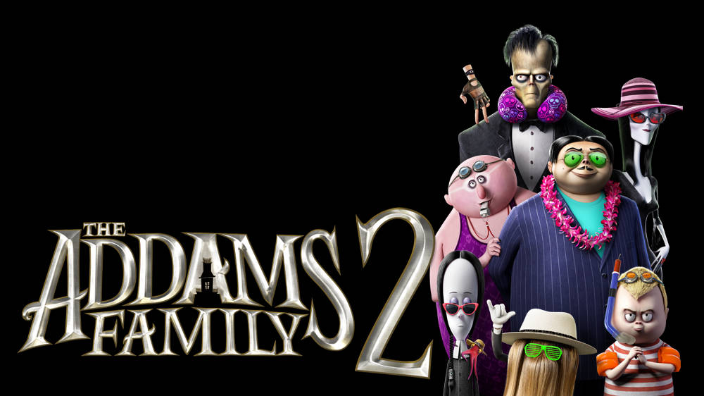 The Addams Family 2 White Poster