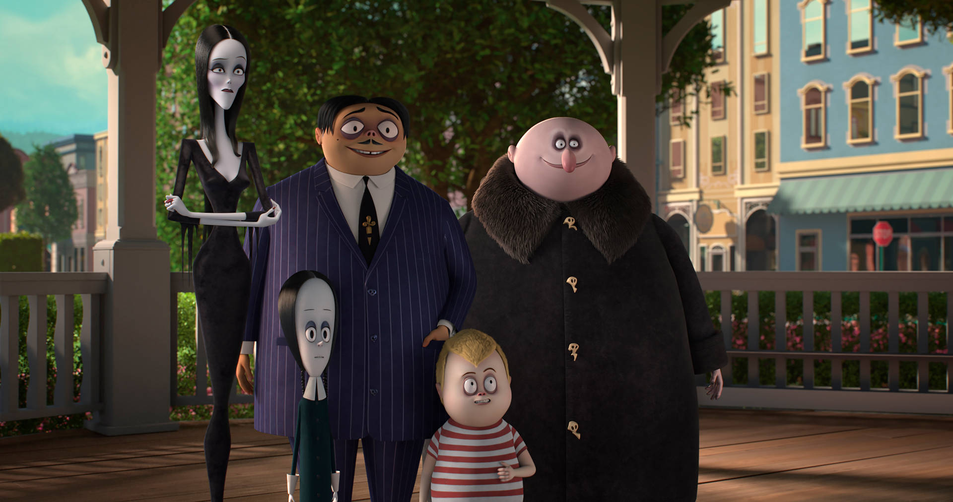The Addams Family Animated Movie Background