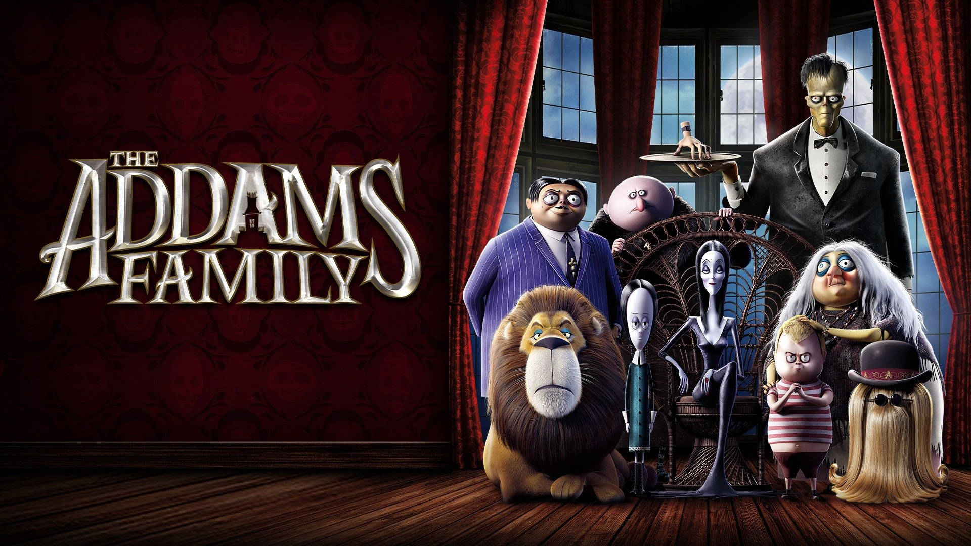 The Addams Family Film Poster Background
