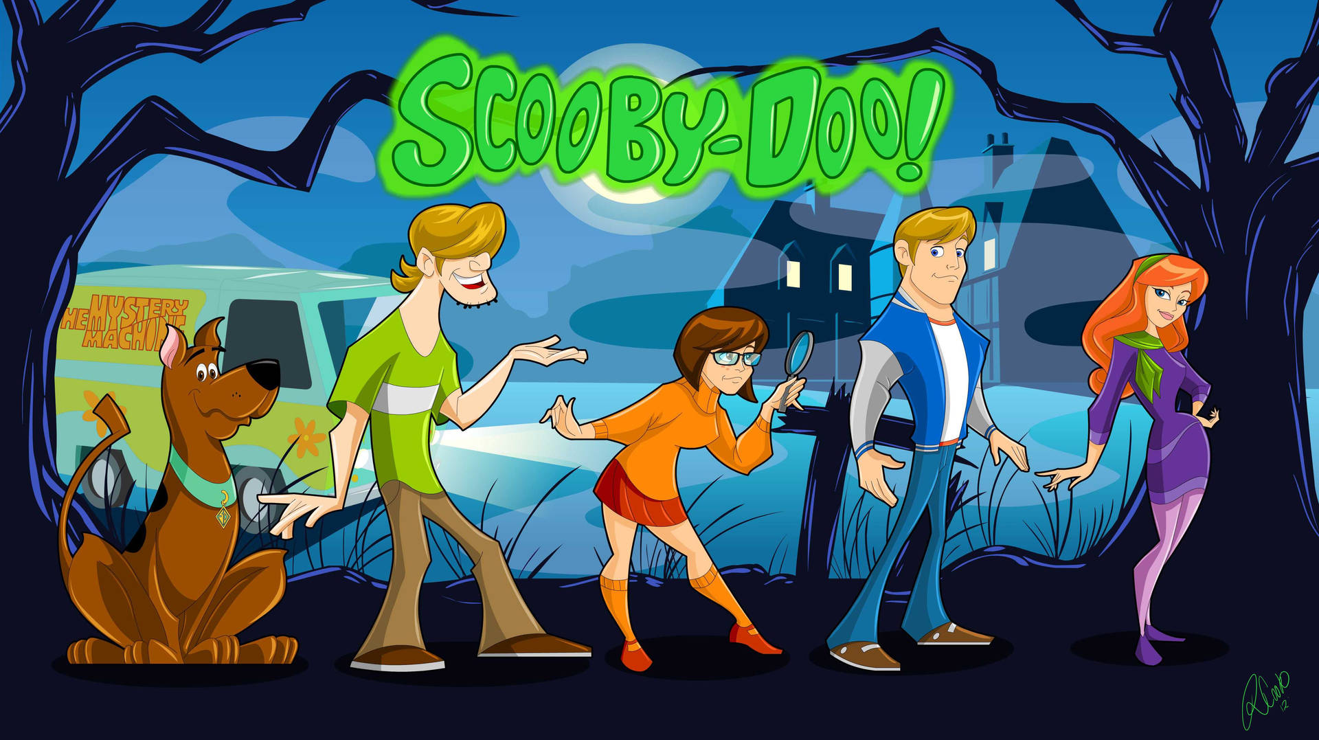 The Adventure Of Scooby Doo Background
