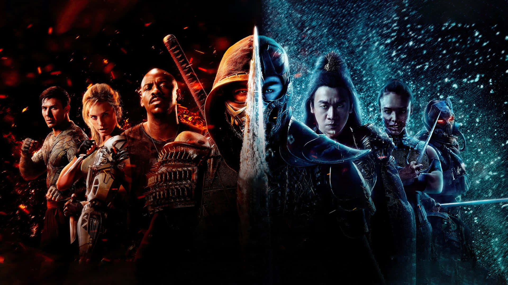 The Aftermath Of A Stunning Victory In Mortal Kombat 2021 Background