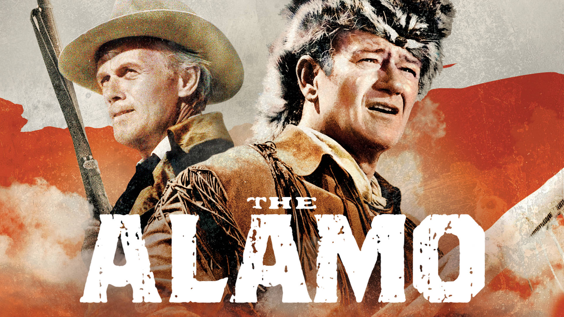 The Alamo 1960 John Wayne Richard Widmark Background