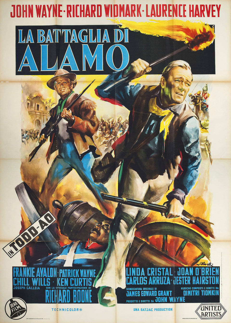 The Alamo 1960 La Battaglia Di Alamo Background