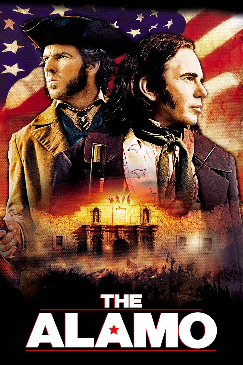 The Alamo 2004 Illustration Poster Art Background