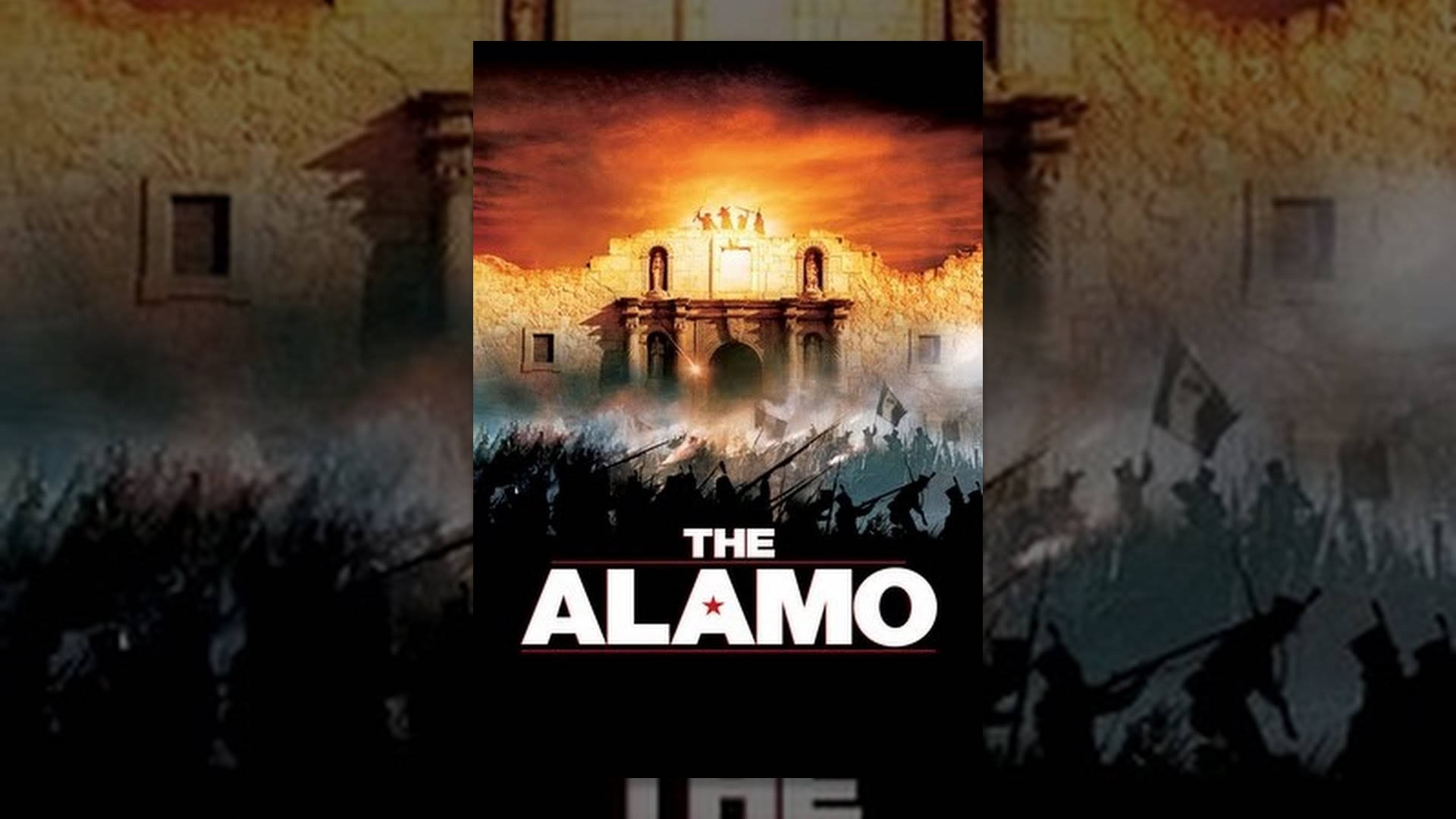 The Alamo Digital Photo Edit Background