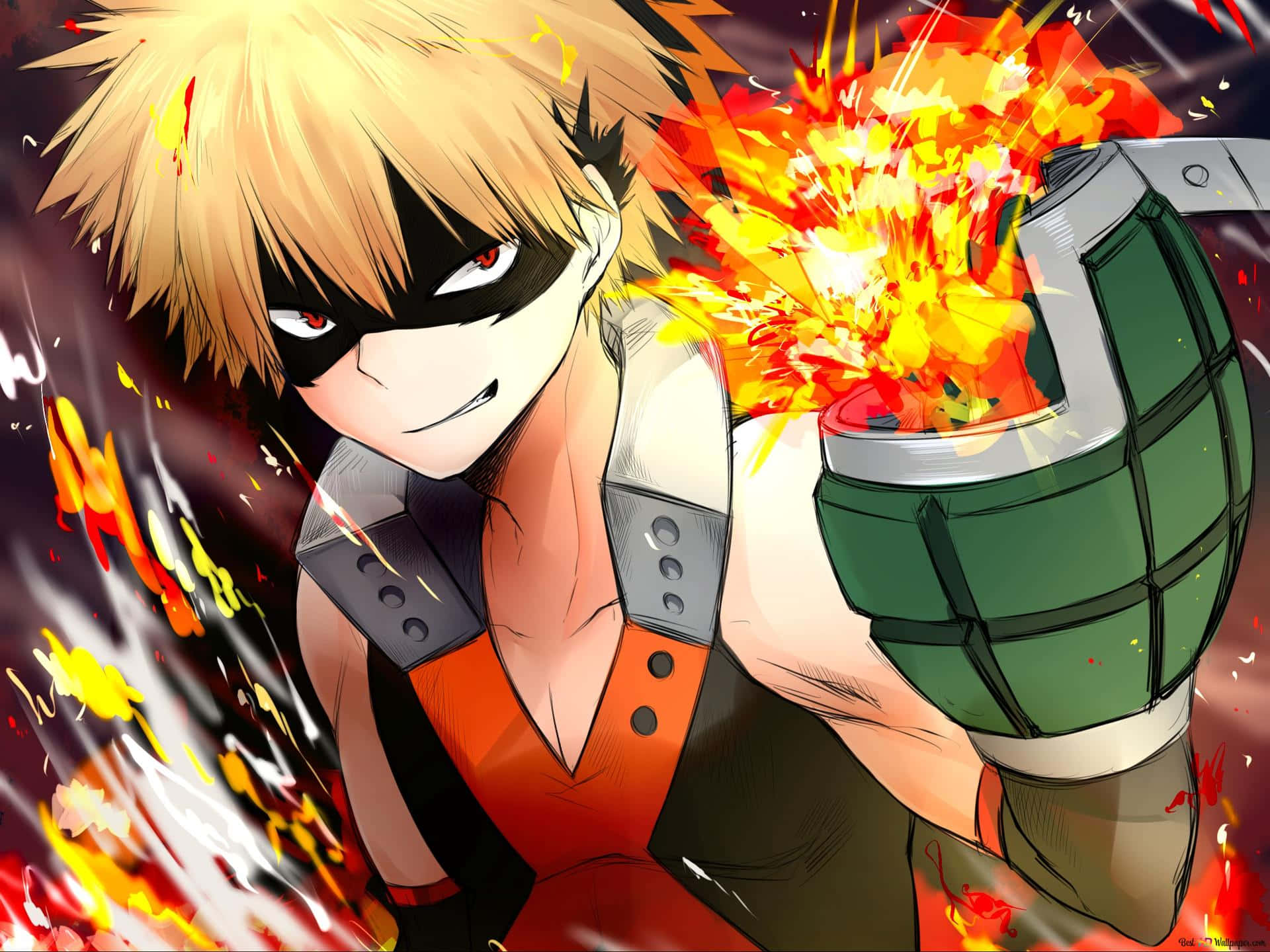 “the All-mighty Bakugo” Background