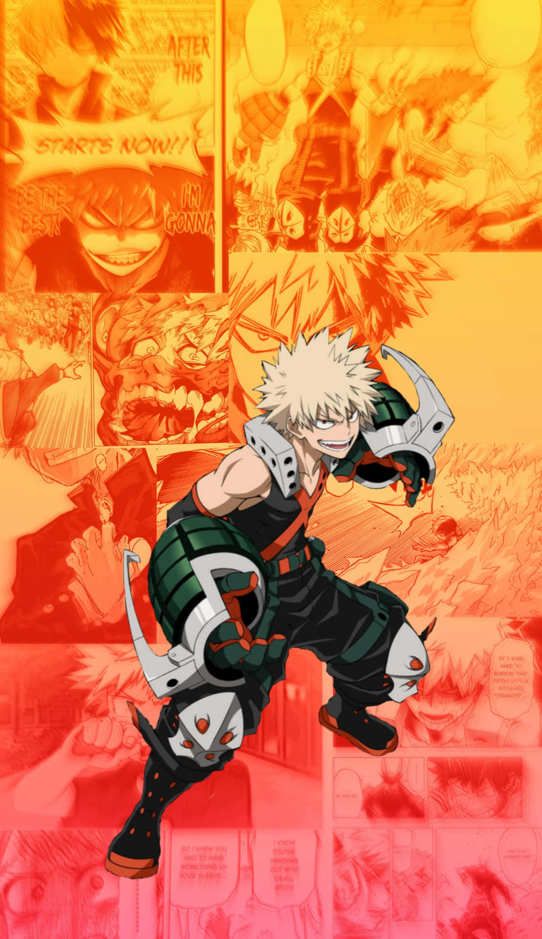The All-new Bakugo Phone - Get The Ultimate Phone Experience Background