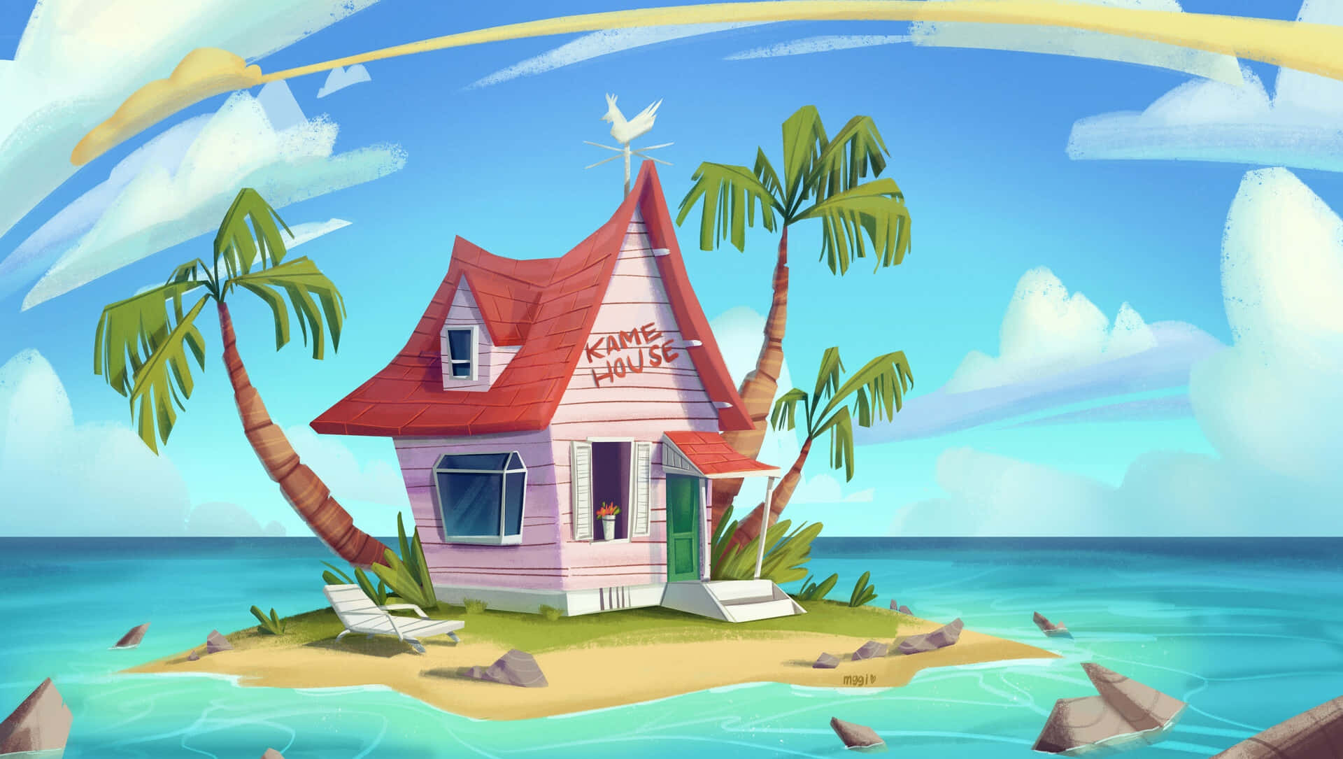 The Always Sunny Kame House Background