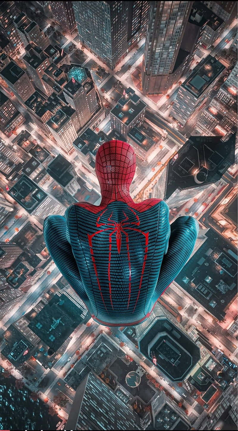 The Amazing Spider Man Highlights The Features Of Iphones Background