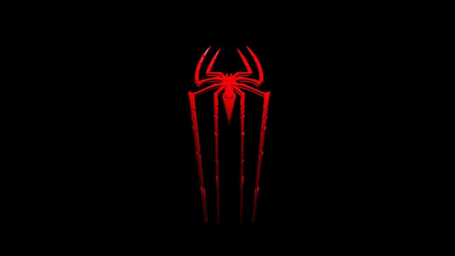 The Amazing Spider - Man Logo On A Black Background Background