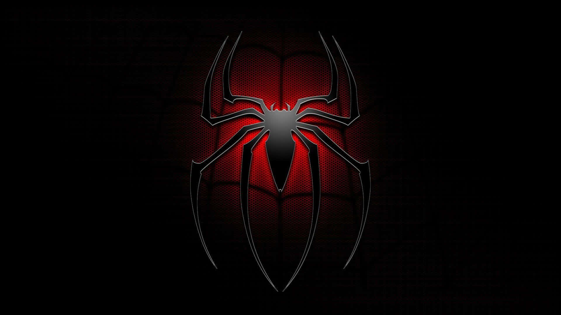 The Amazing Spider - Man Logo On A Black Background