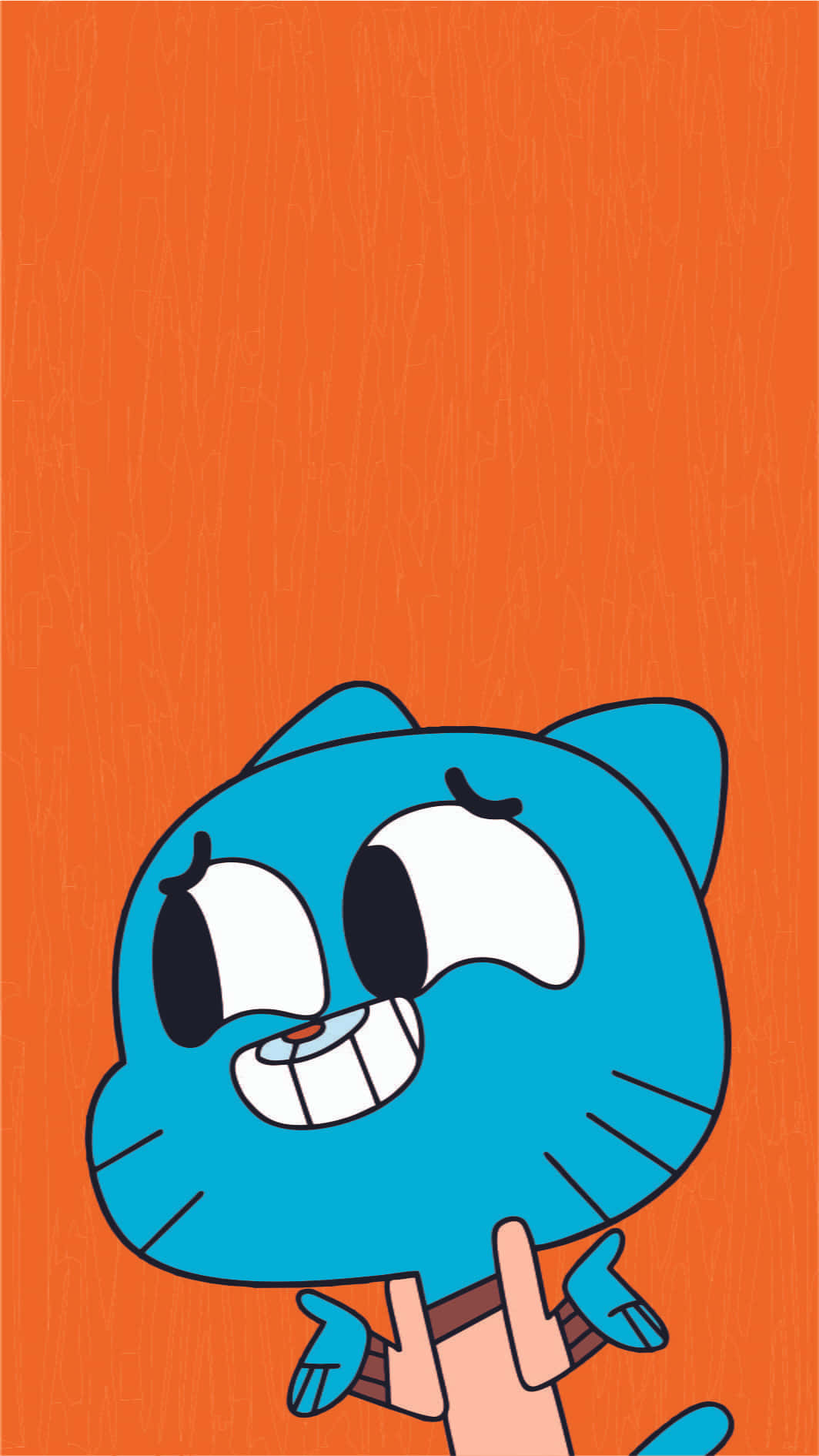 The Amazing World Of Gumball Characters In Action Background