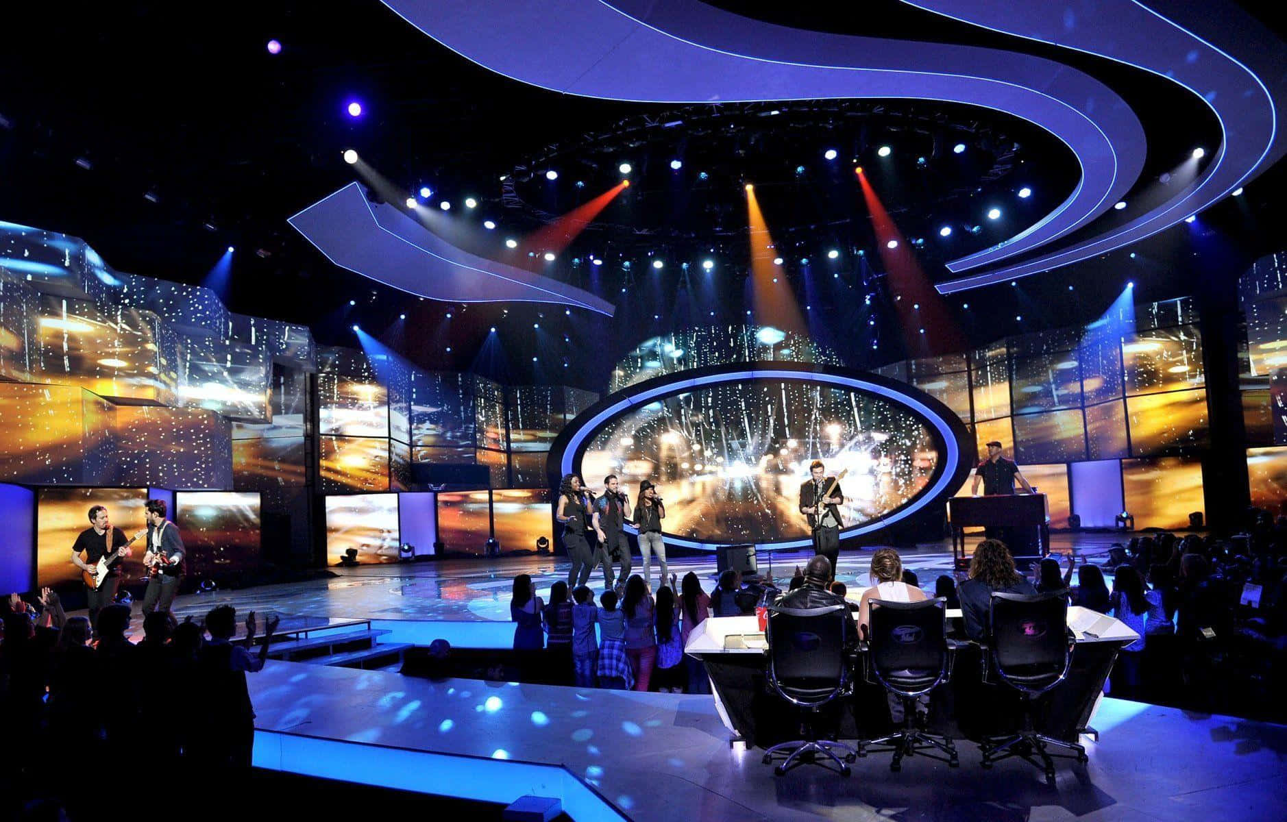 The American Idol Stage Is Set For An Epic Performance