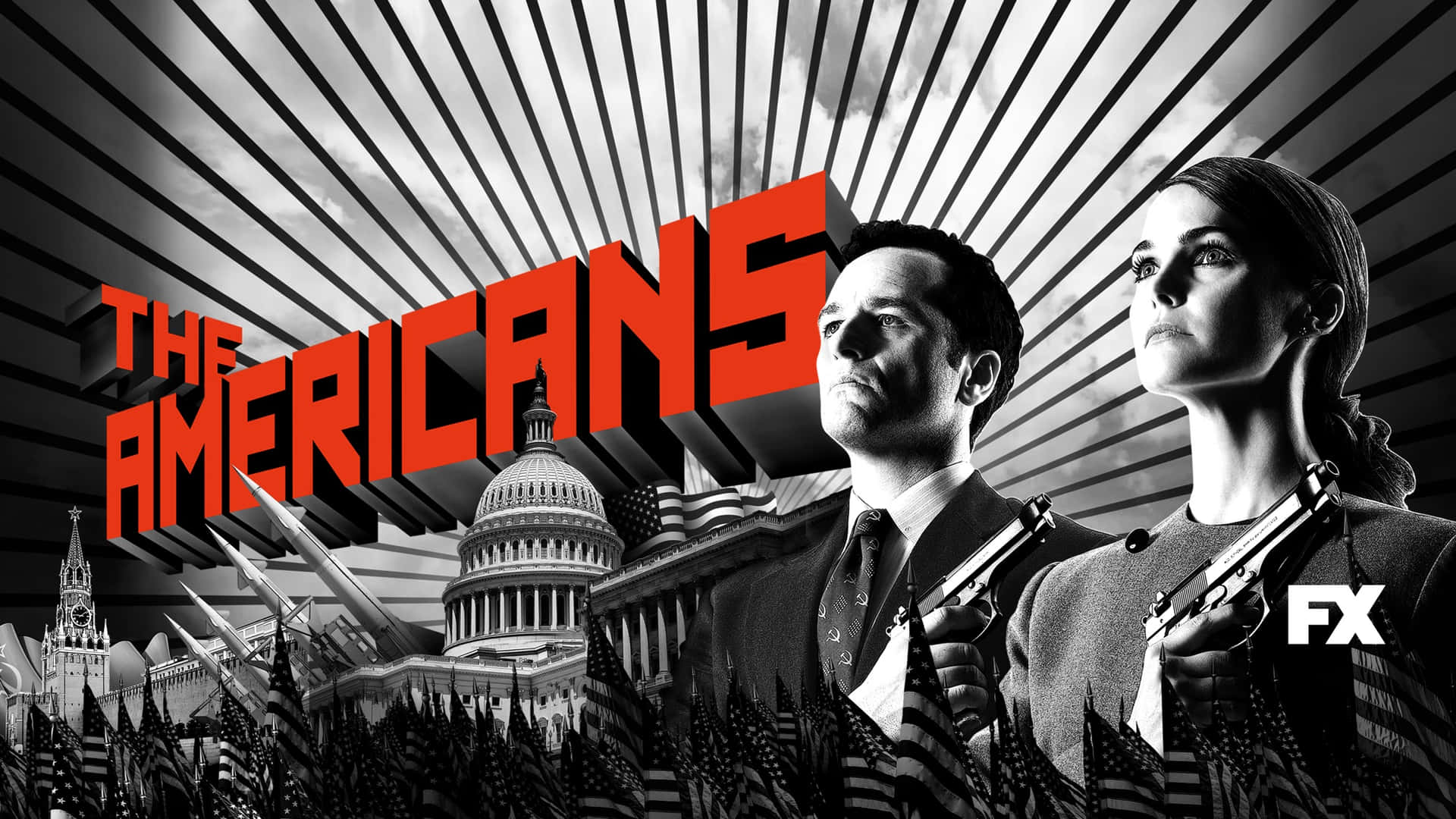 The Americans T V Series Promo Background