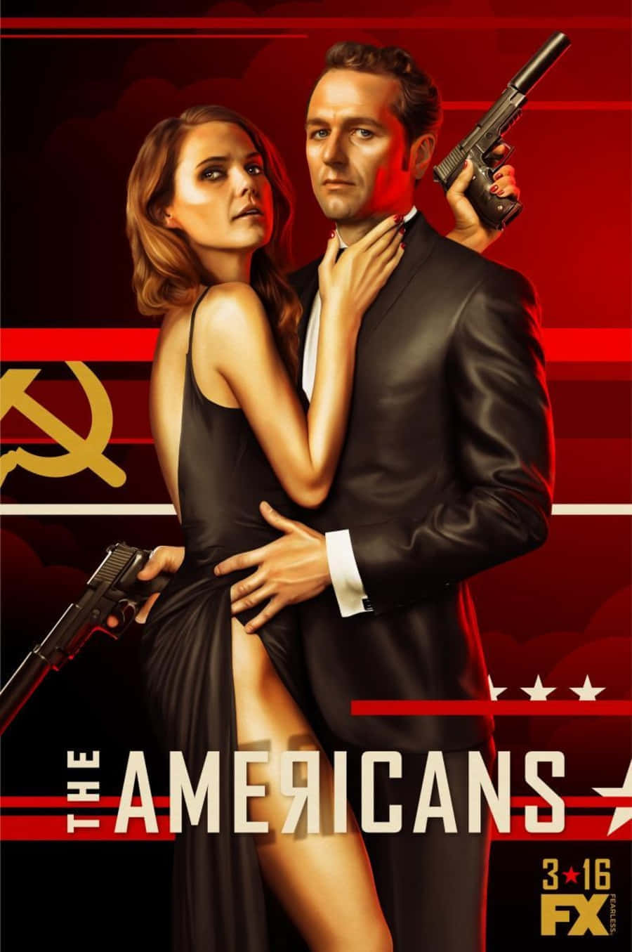 The_ Americans_ T V_ Show_ Poster Background