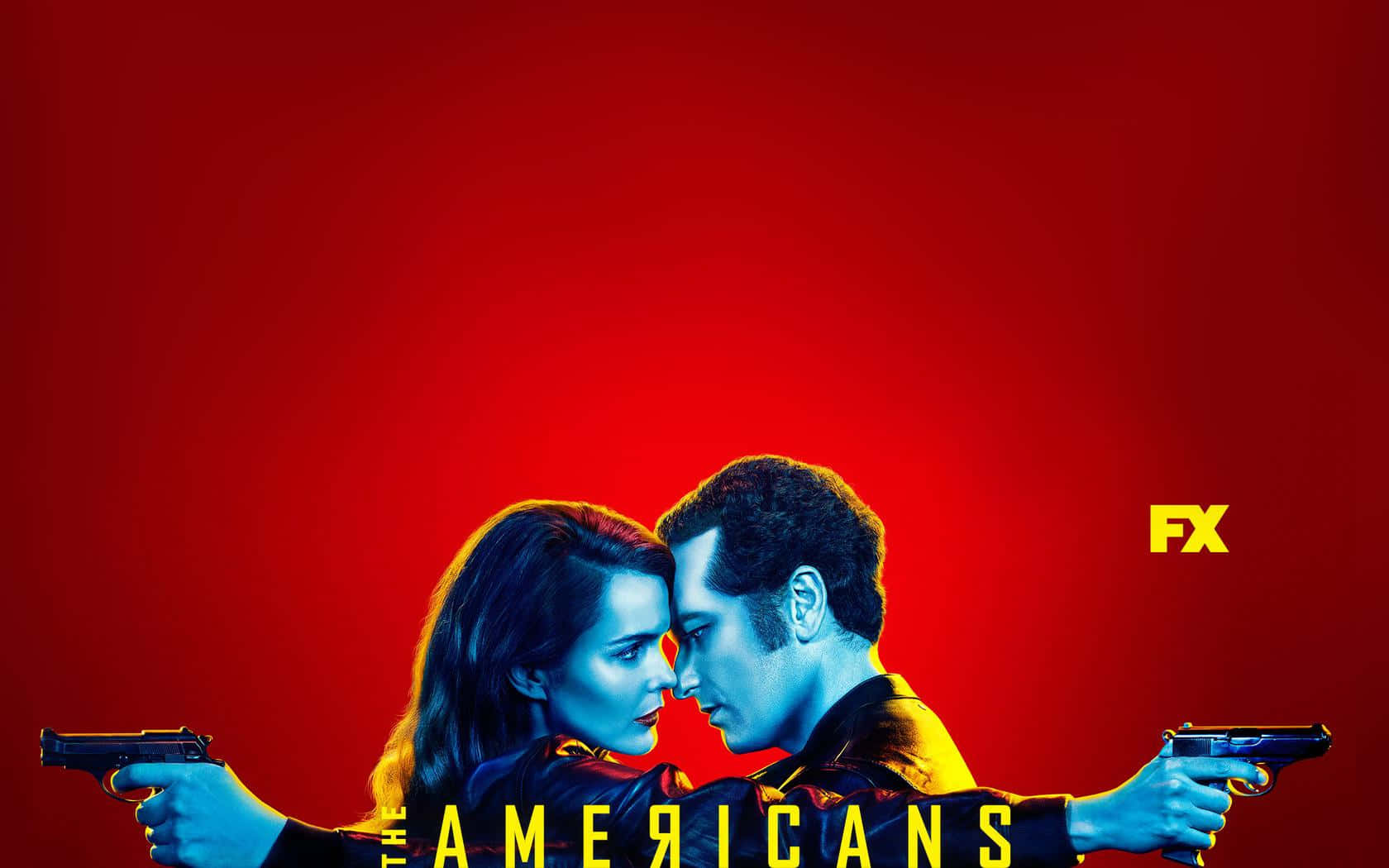 The Americans T V Show Promo Art