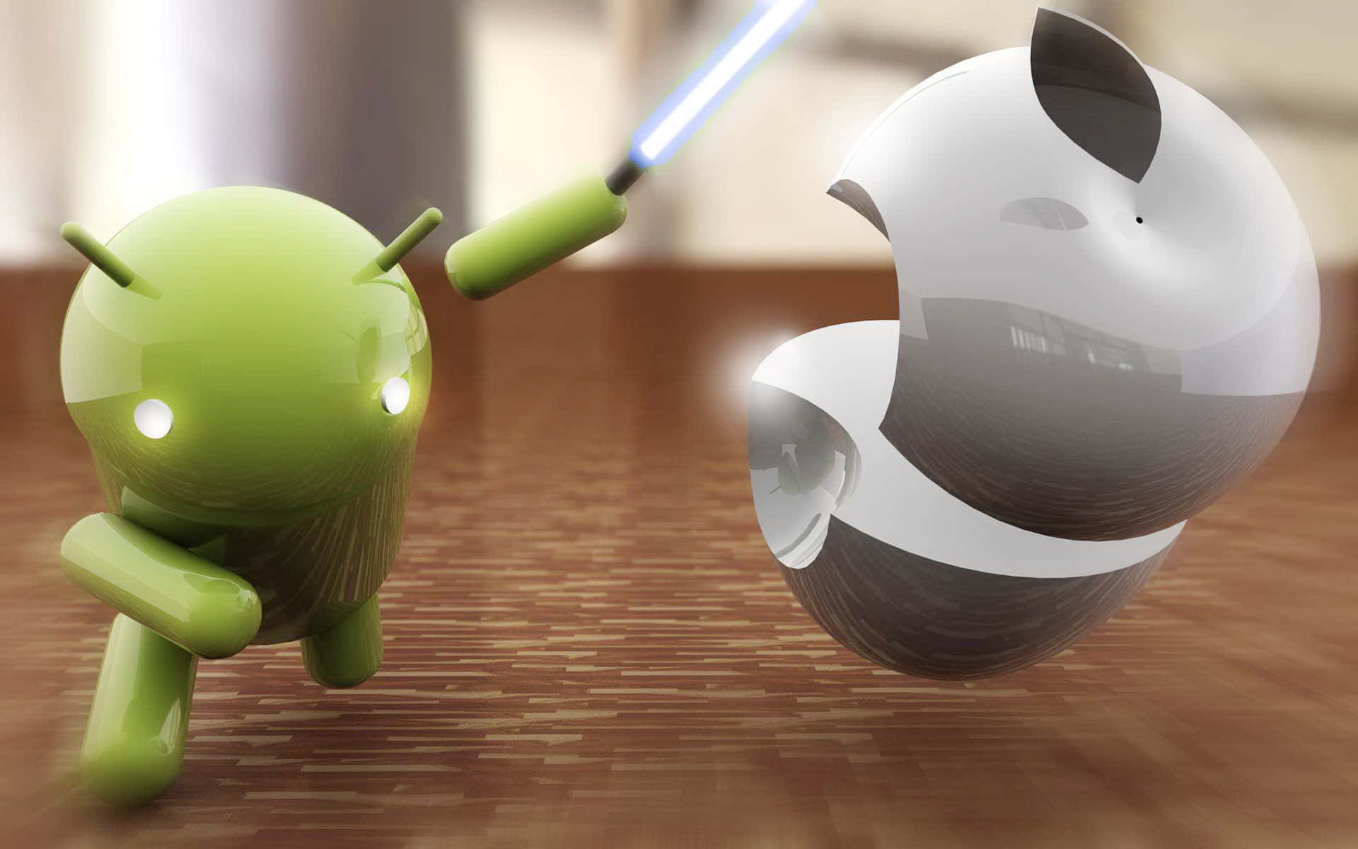 The Android And Apple Rivalry