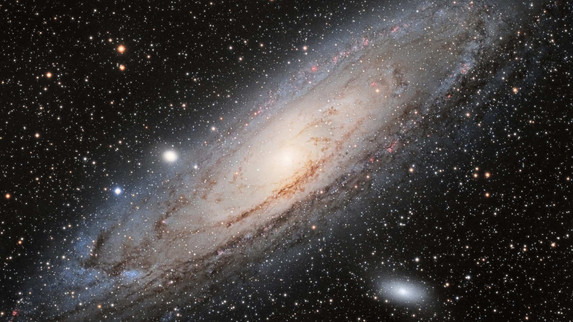 The Andromeda Galaxy In 4k Resolution