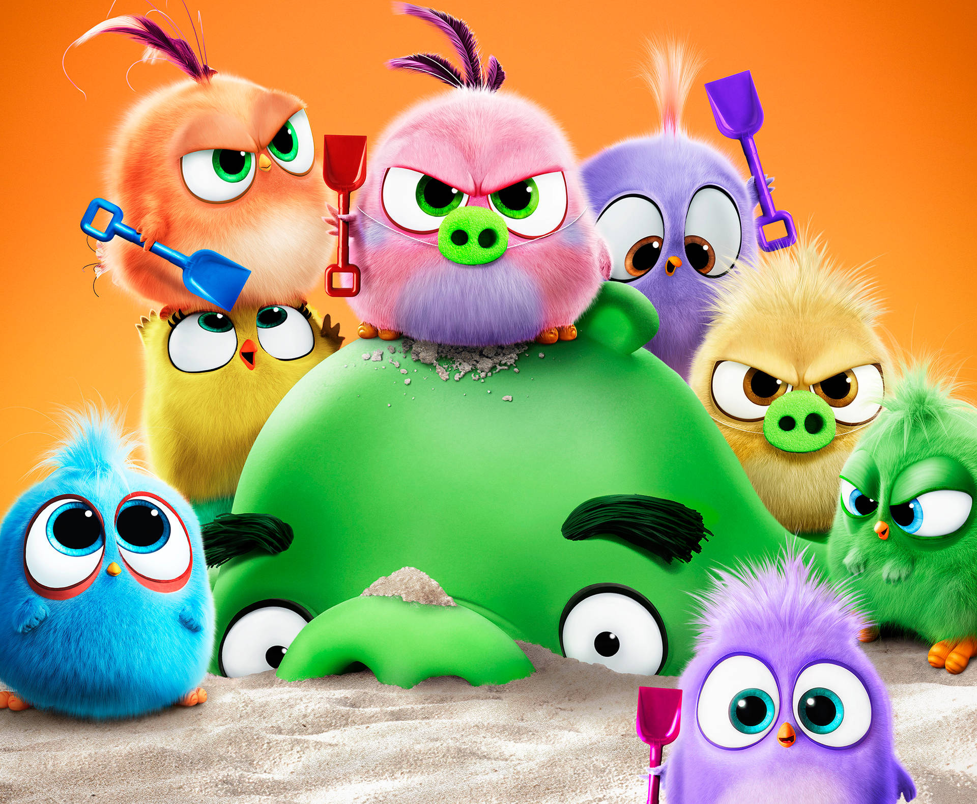 The Angry Birds Movie 2 Battle Ready Background