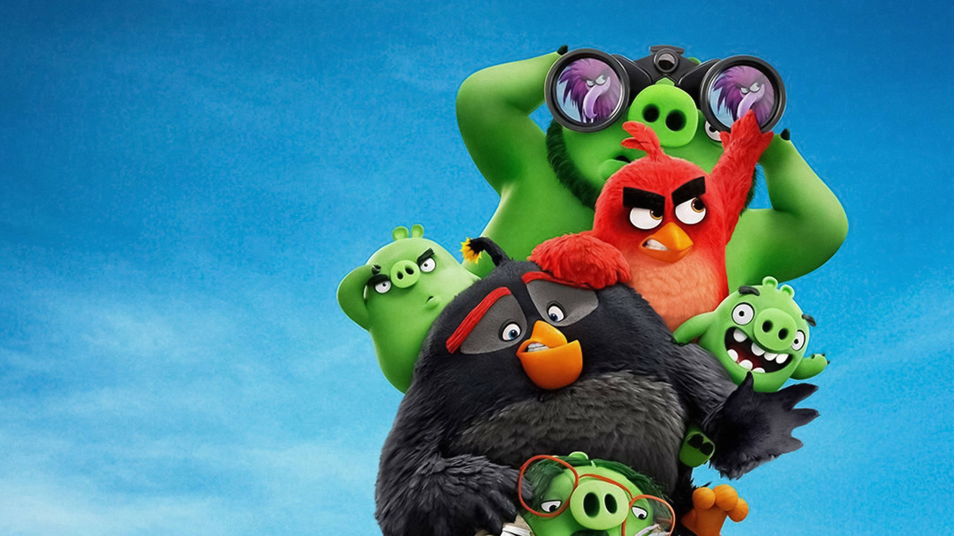 The Angry Birds Movie 2 Friends And Foes Background