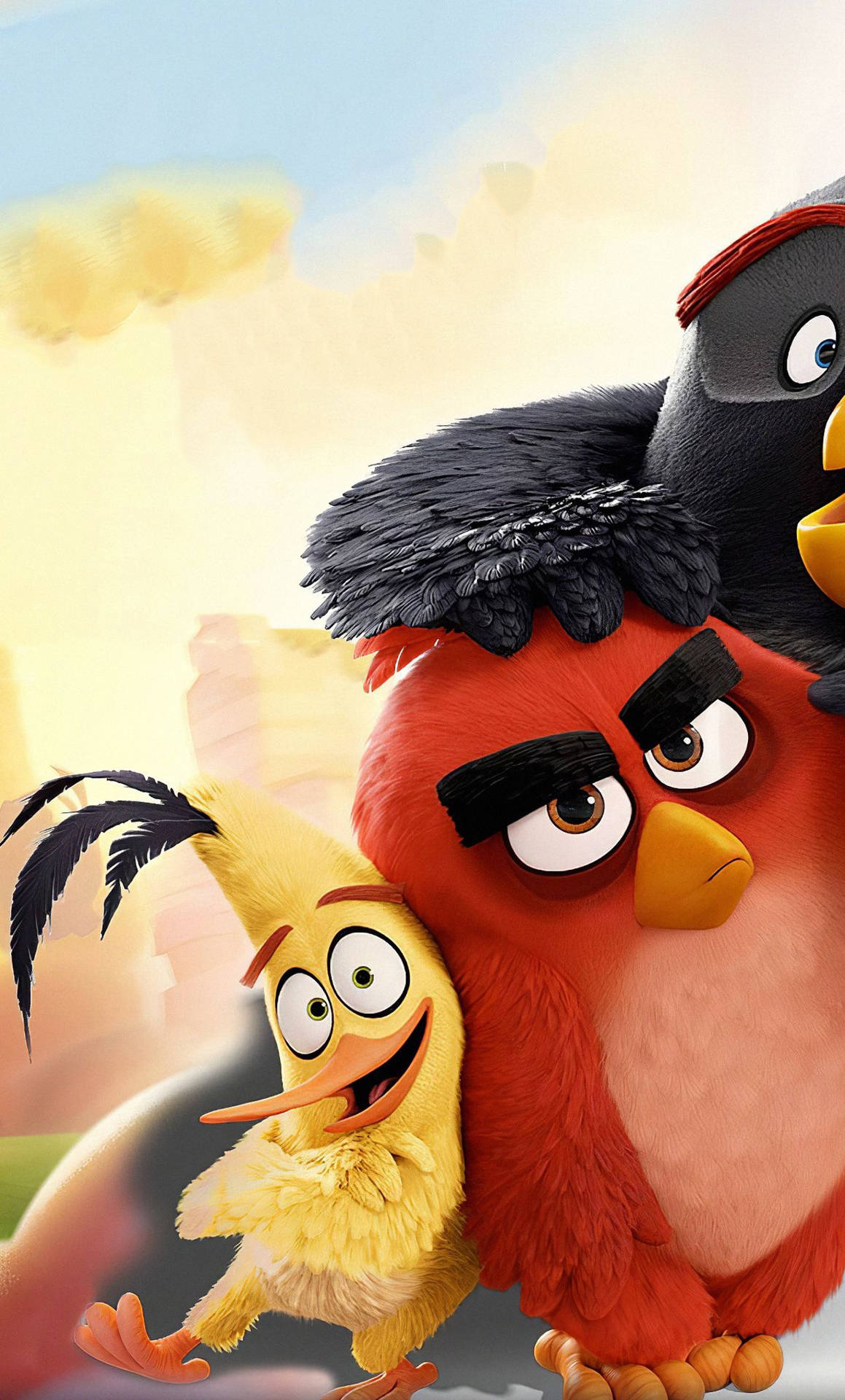 The Angry Birds Movie 2 Red And Chuck Background