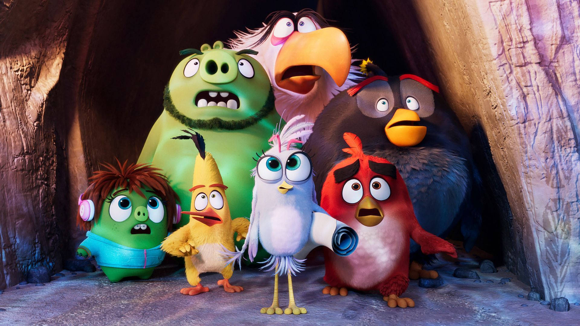 The Angry Birds Movie 2 Terrified Background