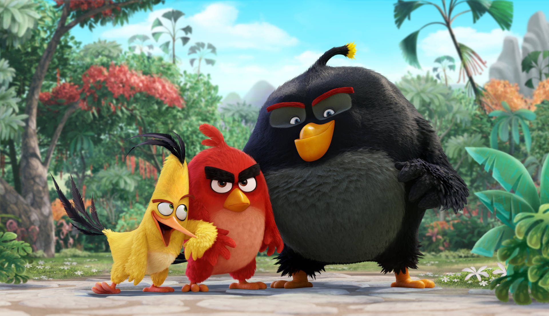 The Angry Birds Movie Birds In The Forest