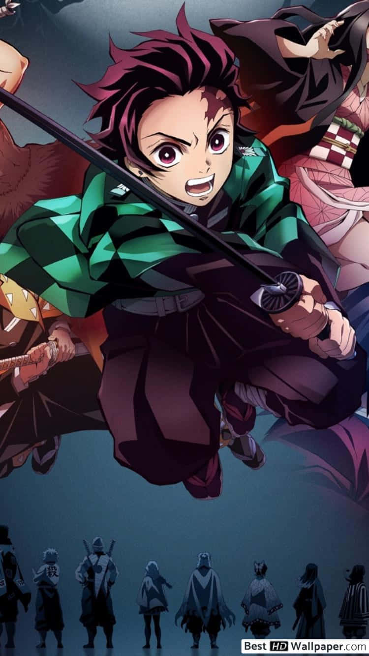 The Anime Poster With Several Characters