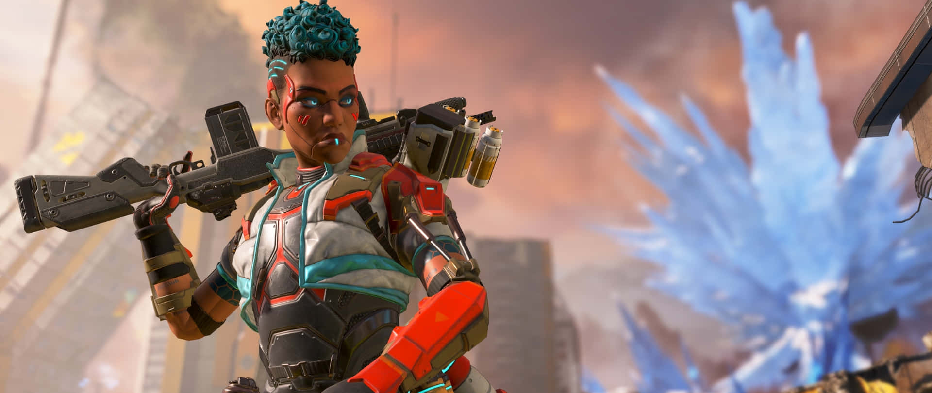 The Apex Tower Soars Above Bangalore Background