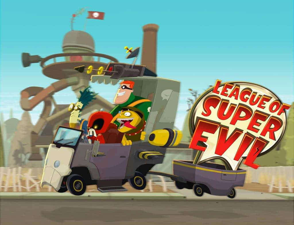 The Apocalypse Hour Featuring The League Of Super Evil Background